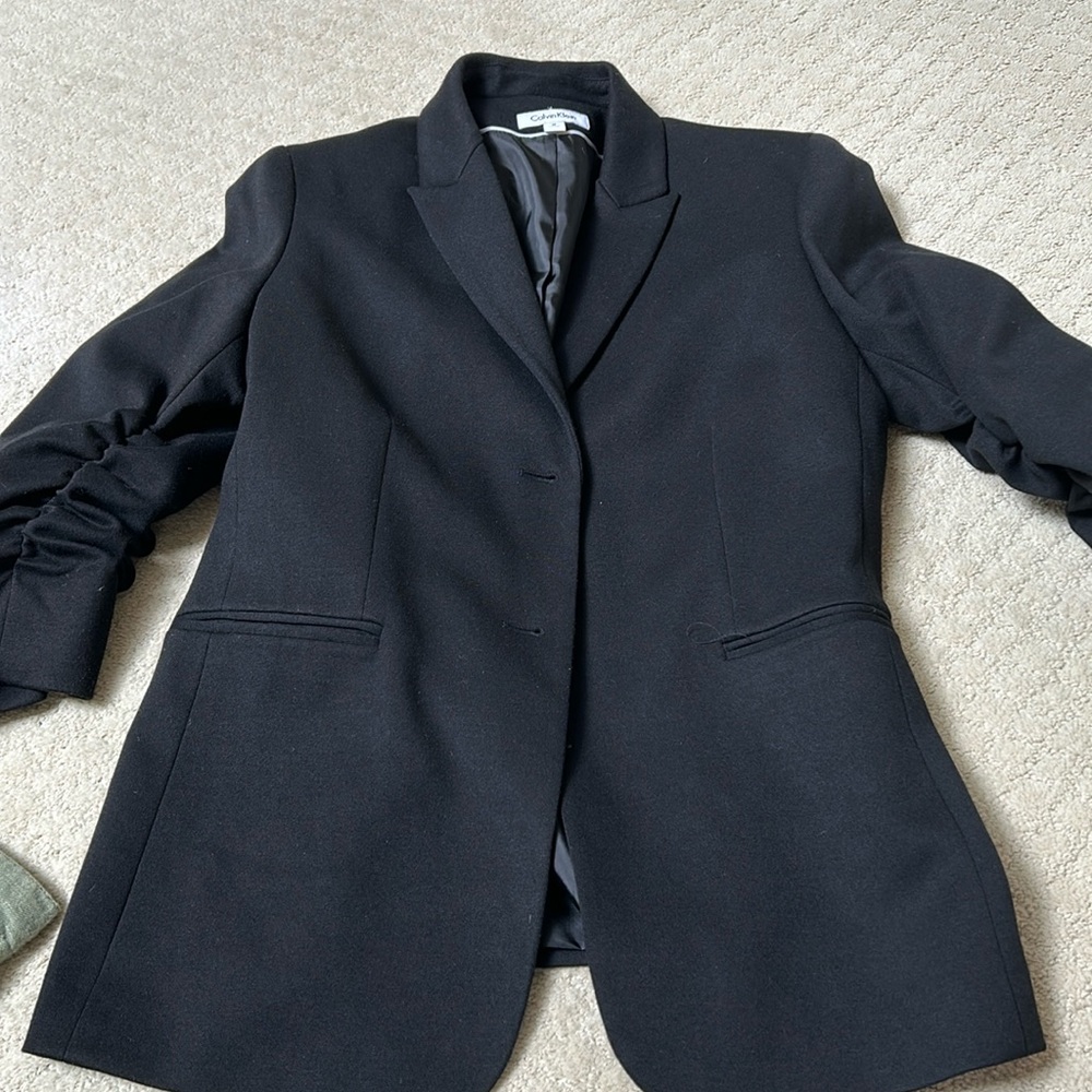 Calvin Klein black blazer